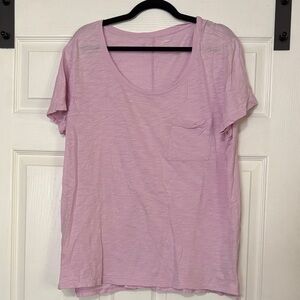 Old Navy Light Pink Short Sleeve Tee